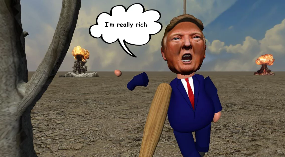 Изображение игры: TrumPiñata