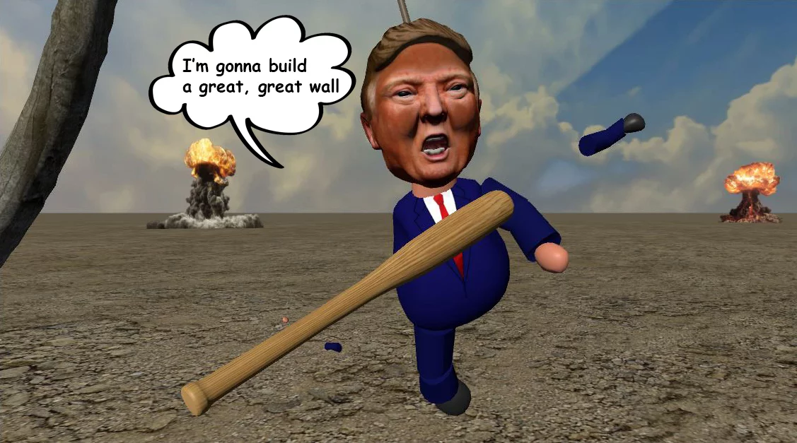 Изображение игры: TrumPiñata