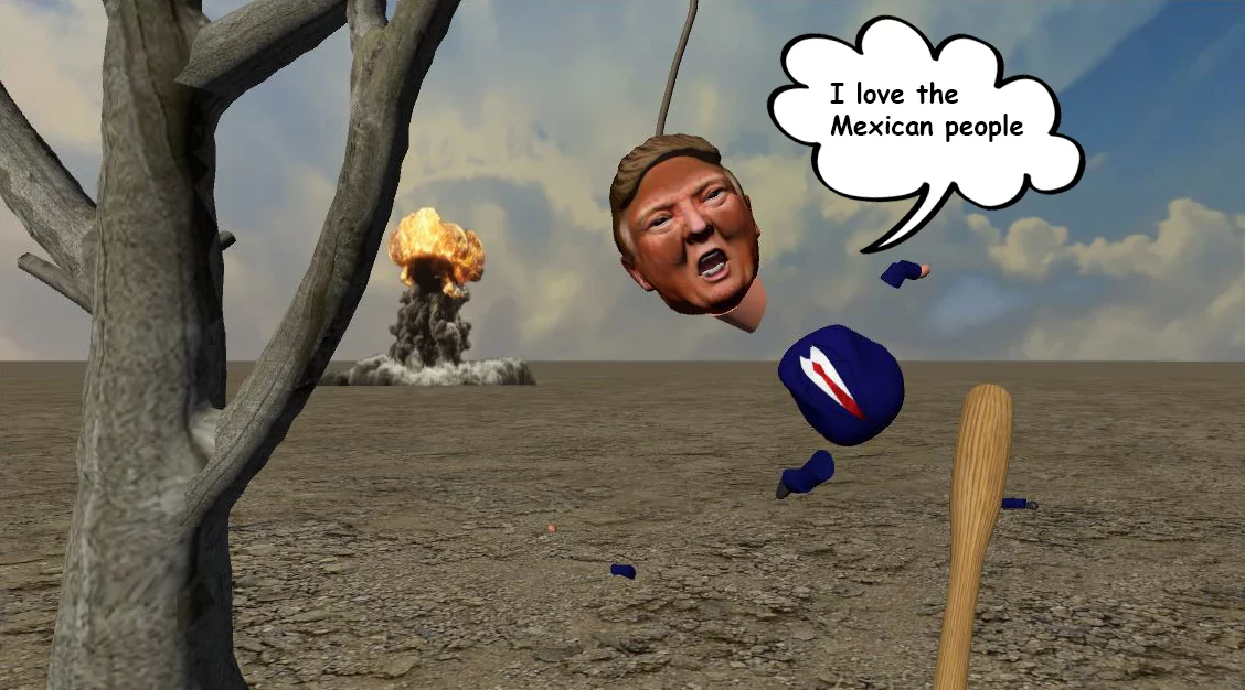 Изображение игры: TrumPiñata