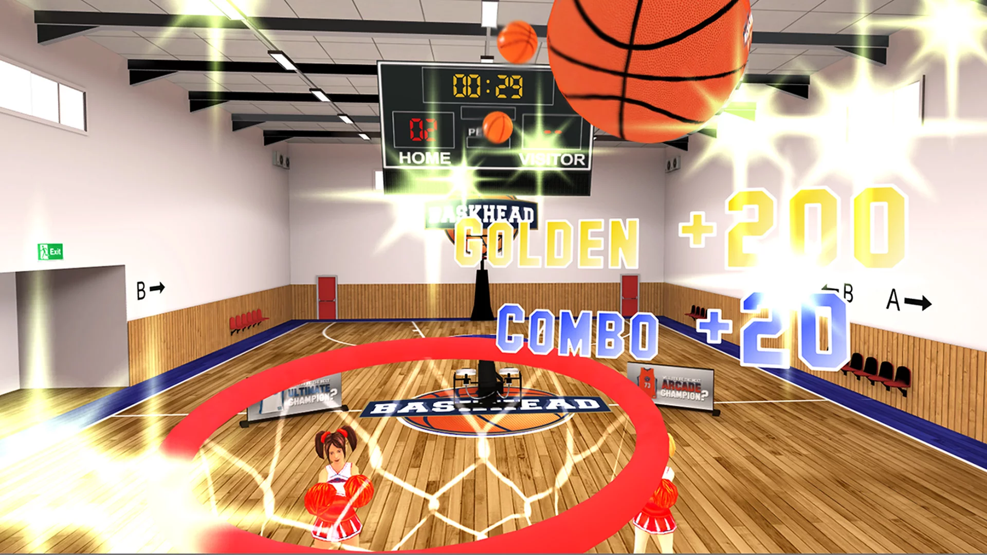 Изображение игры: Baskhead