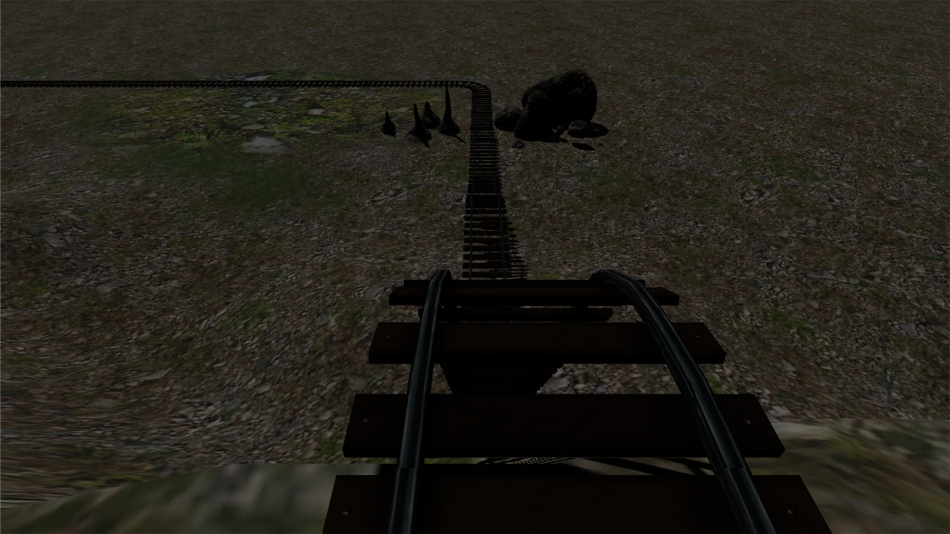 Изображение игры: Ghost Train VR