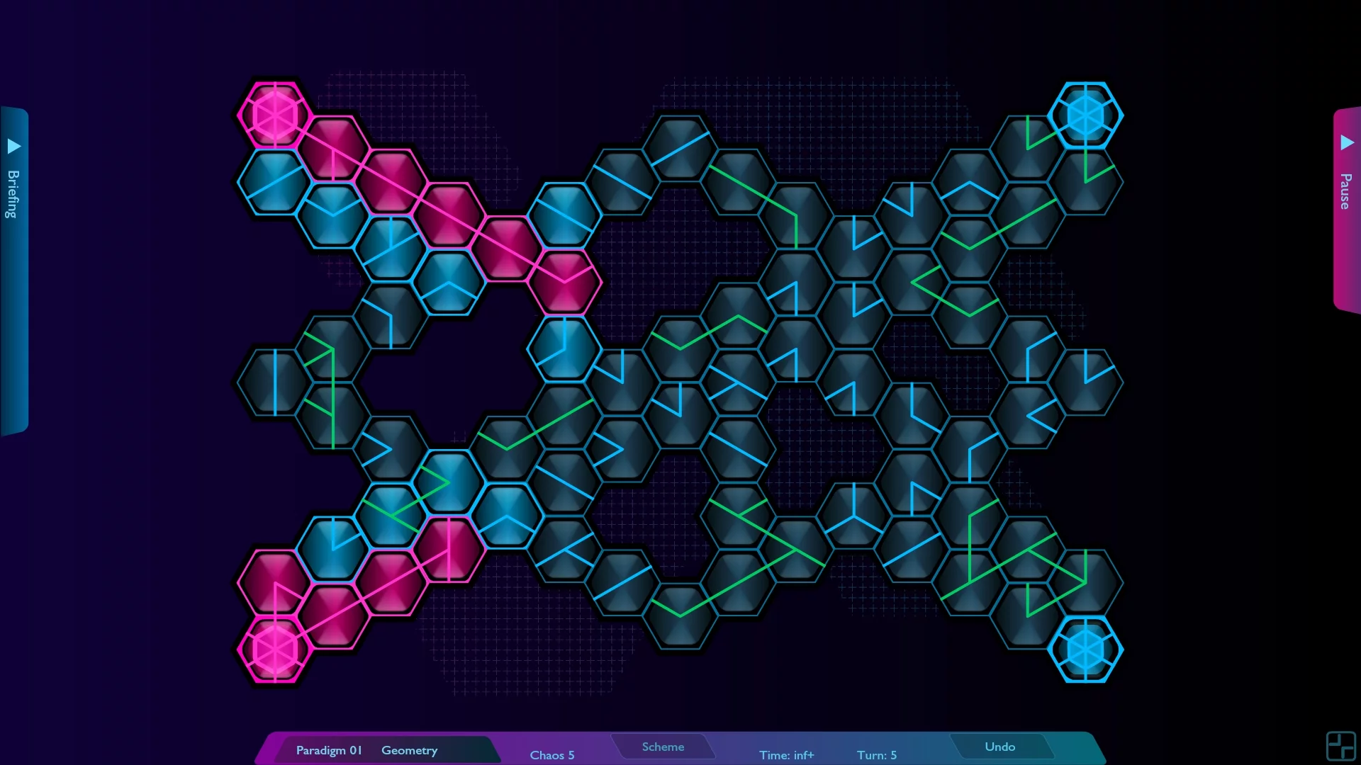 Изображение игры: Hexoscope