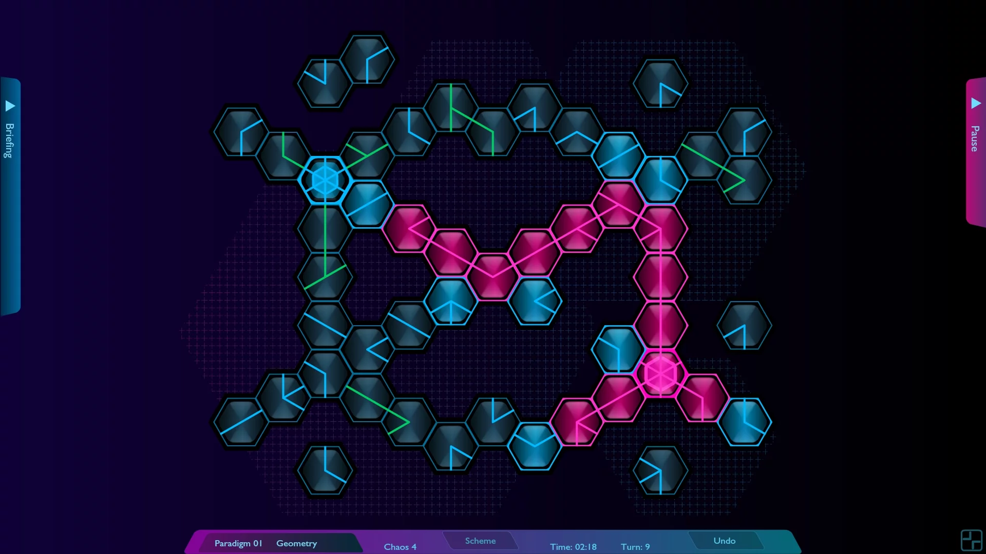 Изображение игры: Hexoscope