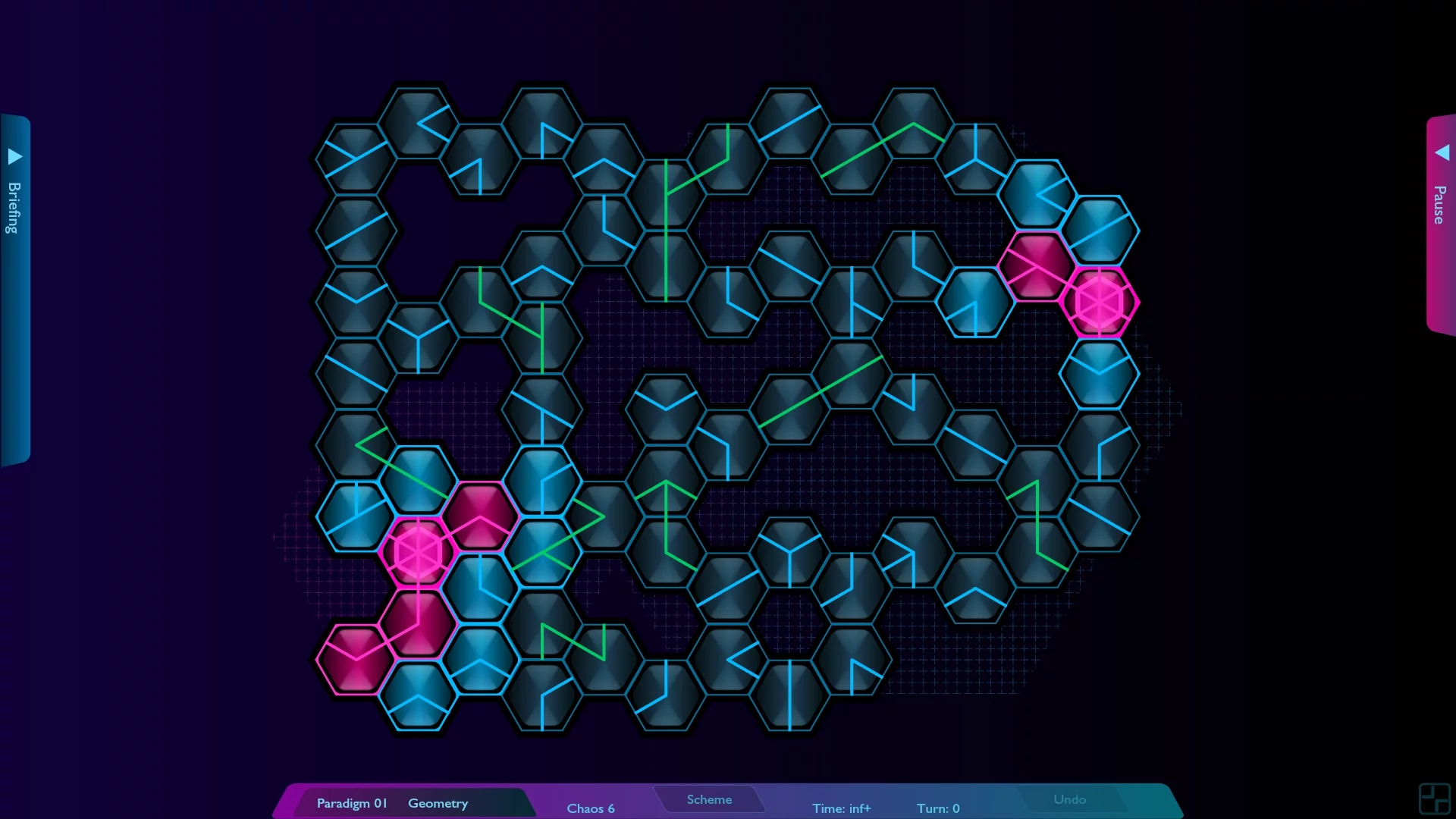 Изображение игры: Hexoscope