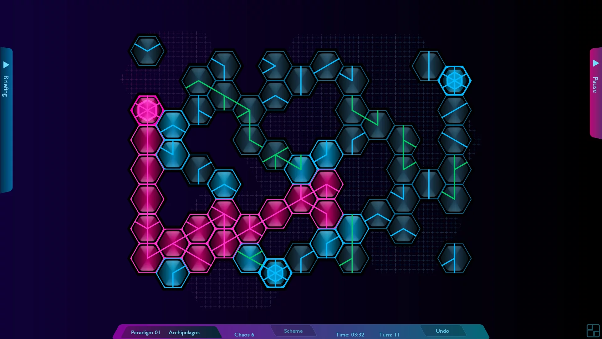 Изображение игры: Hexoscope