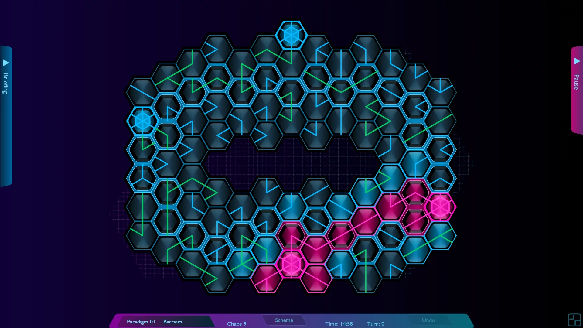 Изображение игры: Hexoscope