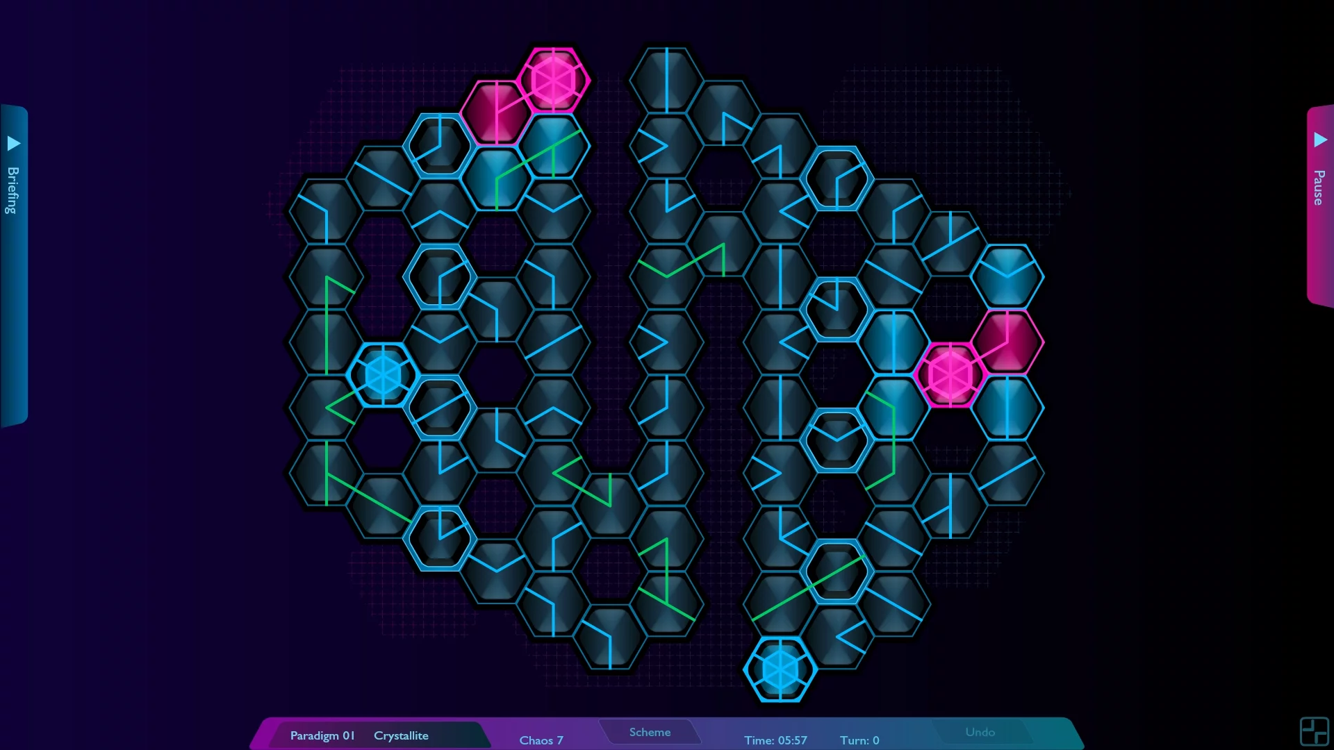 Изображение игры: Hexoscope