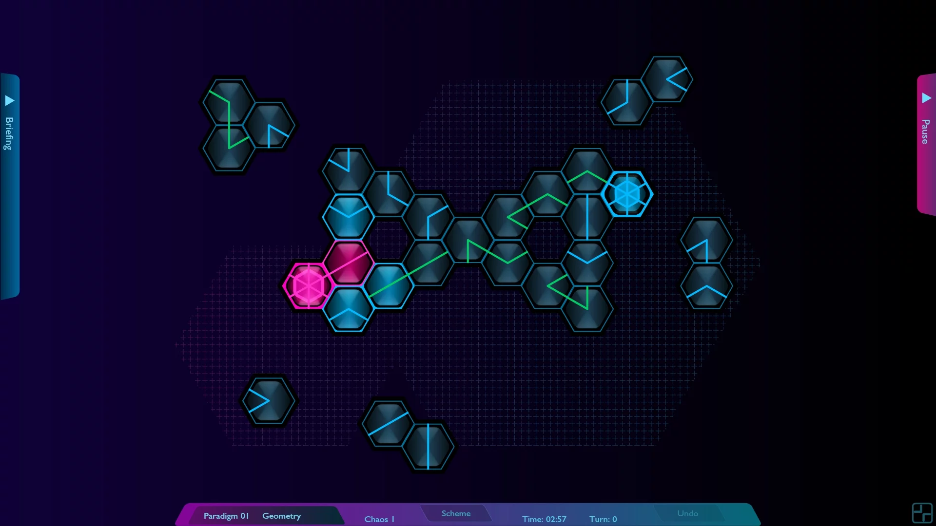 Изображение игры: Hexoscope