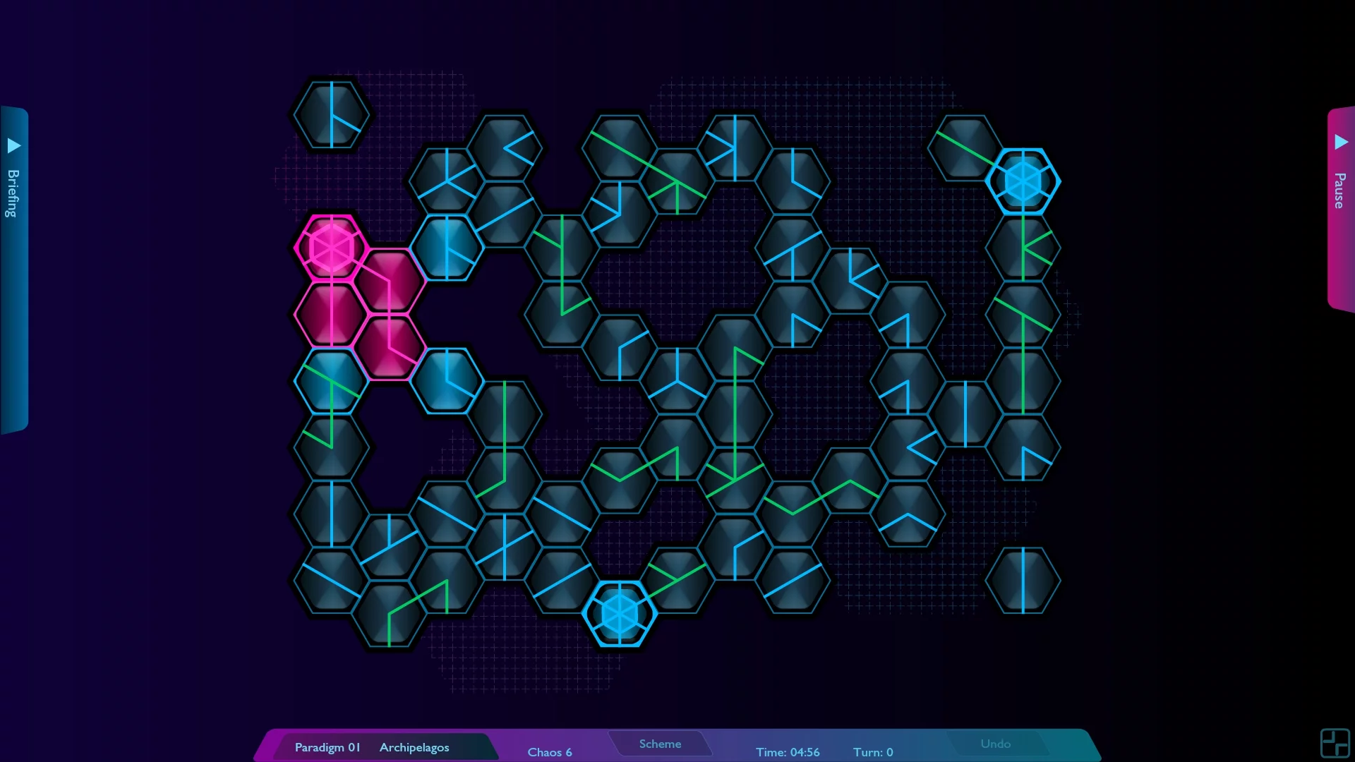 Изображение игры: Hexoscope