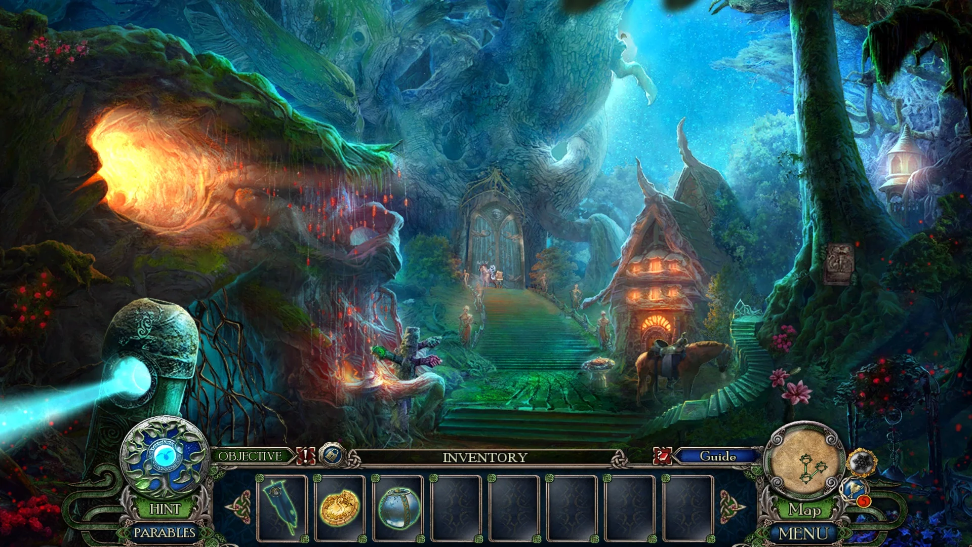 Изображение игры: Dark Parables: The Swan Princess and The Dire Tree Collector's Edition