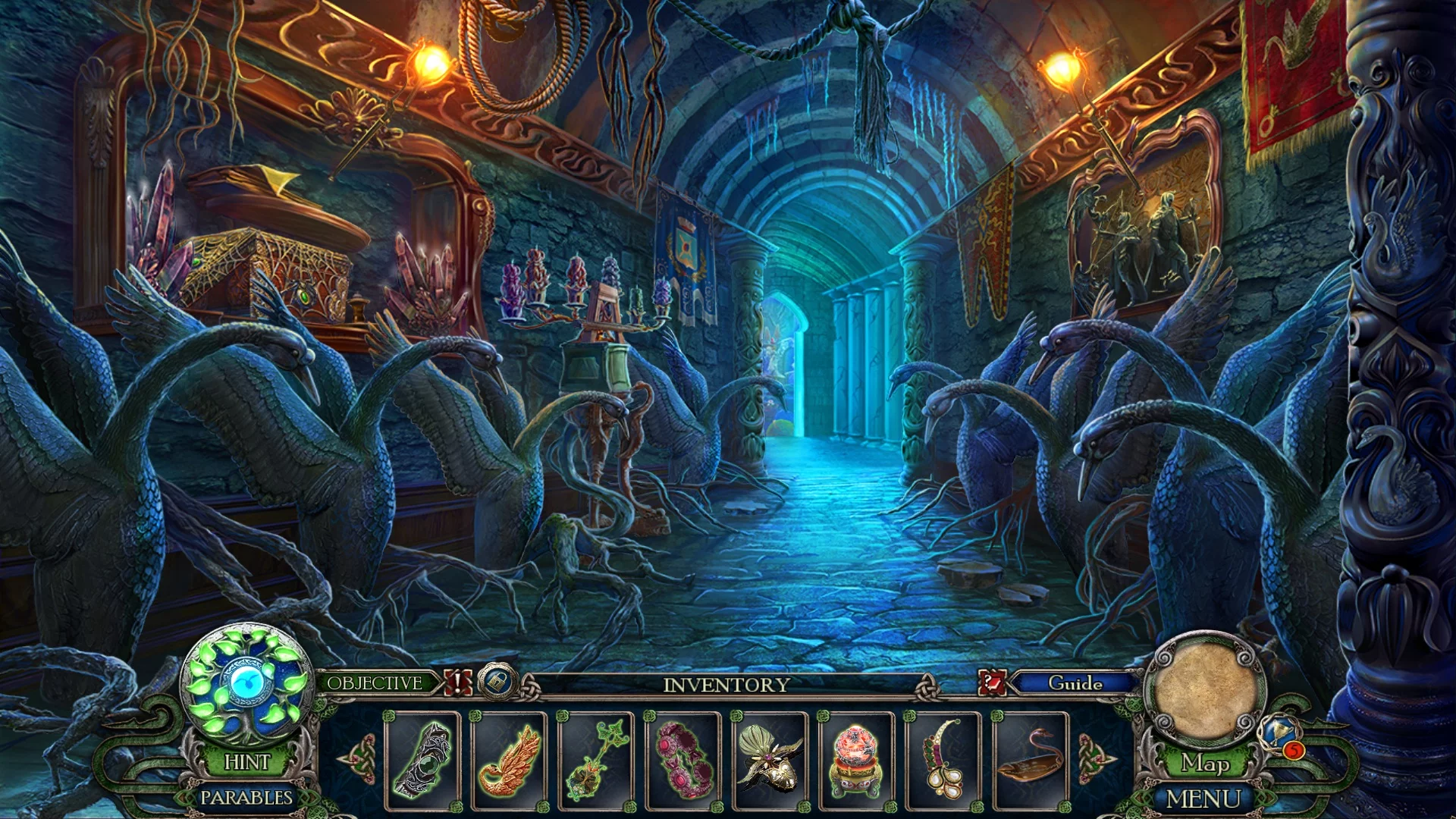 Изображение игры: Dark Parables: The Swan Princess and The Dire Tree Collector's Edition