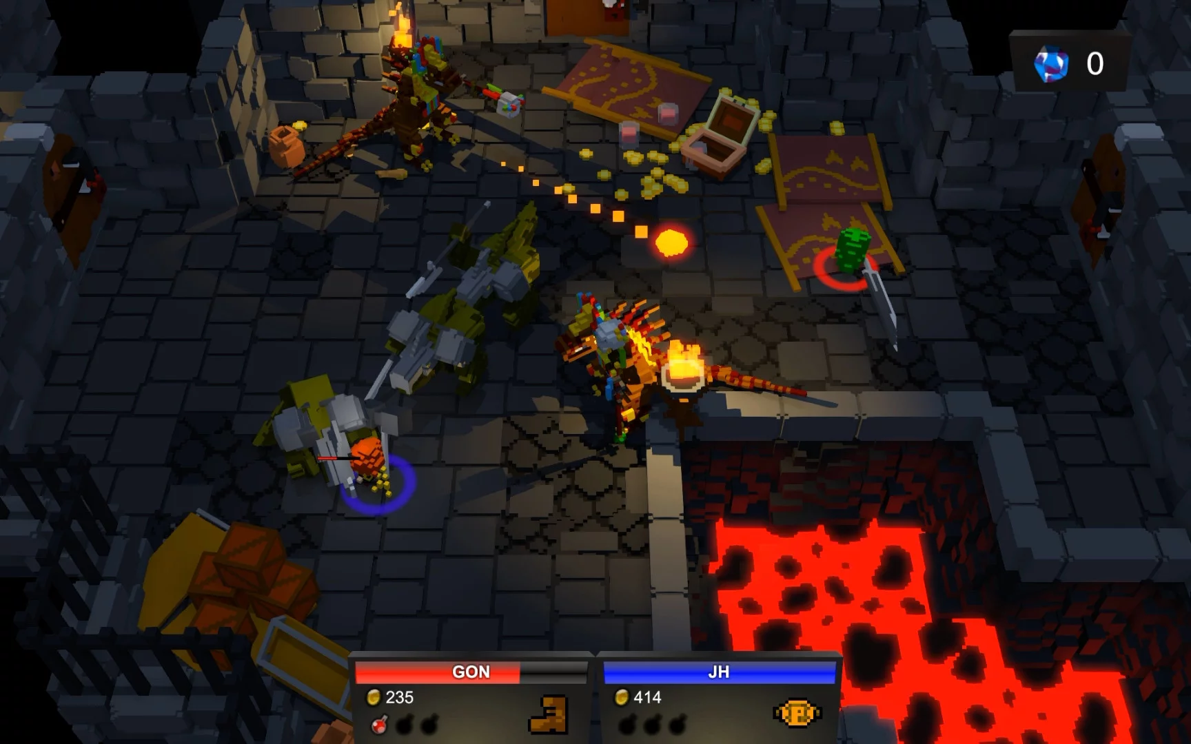 Изображение игры: Deep Dark Dungeon
