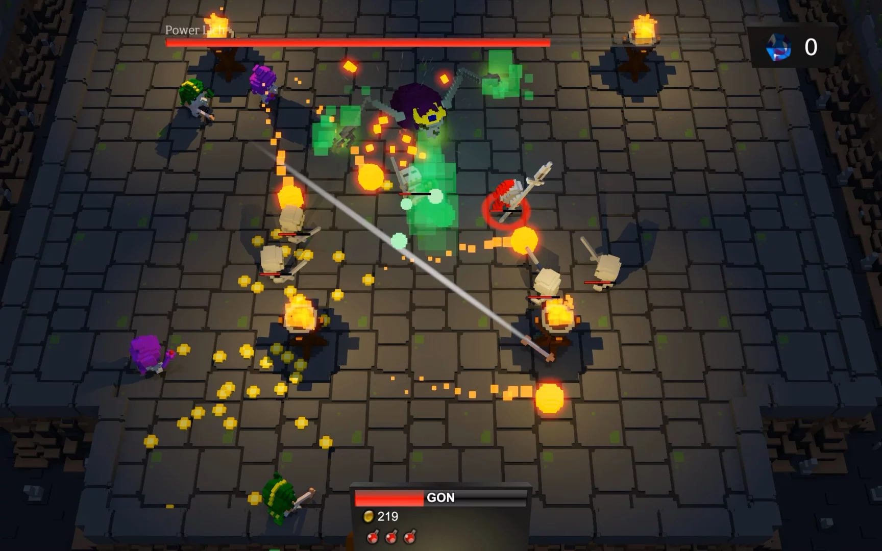 Изображение игры: Deep Dark Dungeon