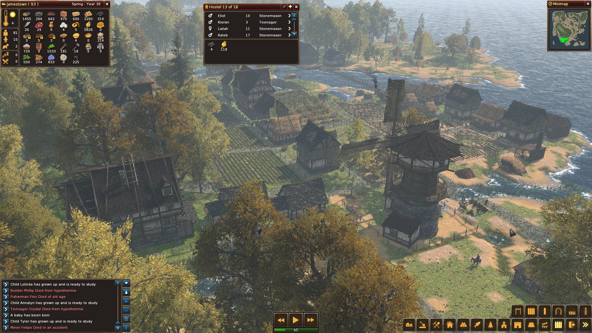 Изображение игры: Life is Feudal: Forest Village