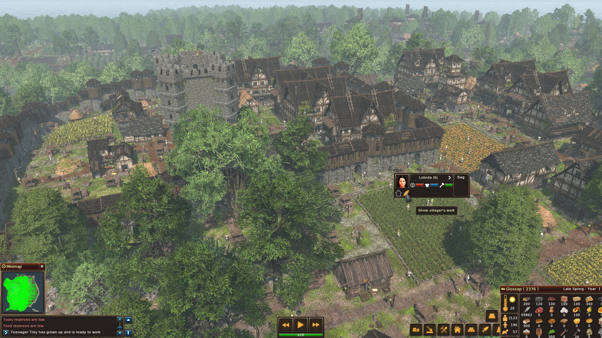 Изображение игры: Life is Feudal: Forest Village