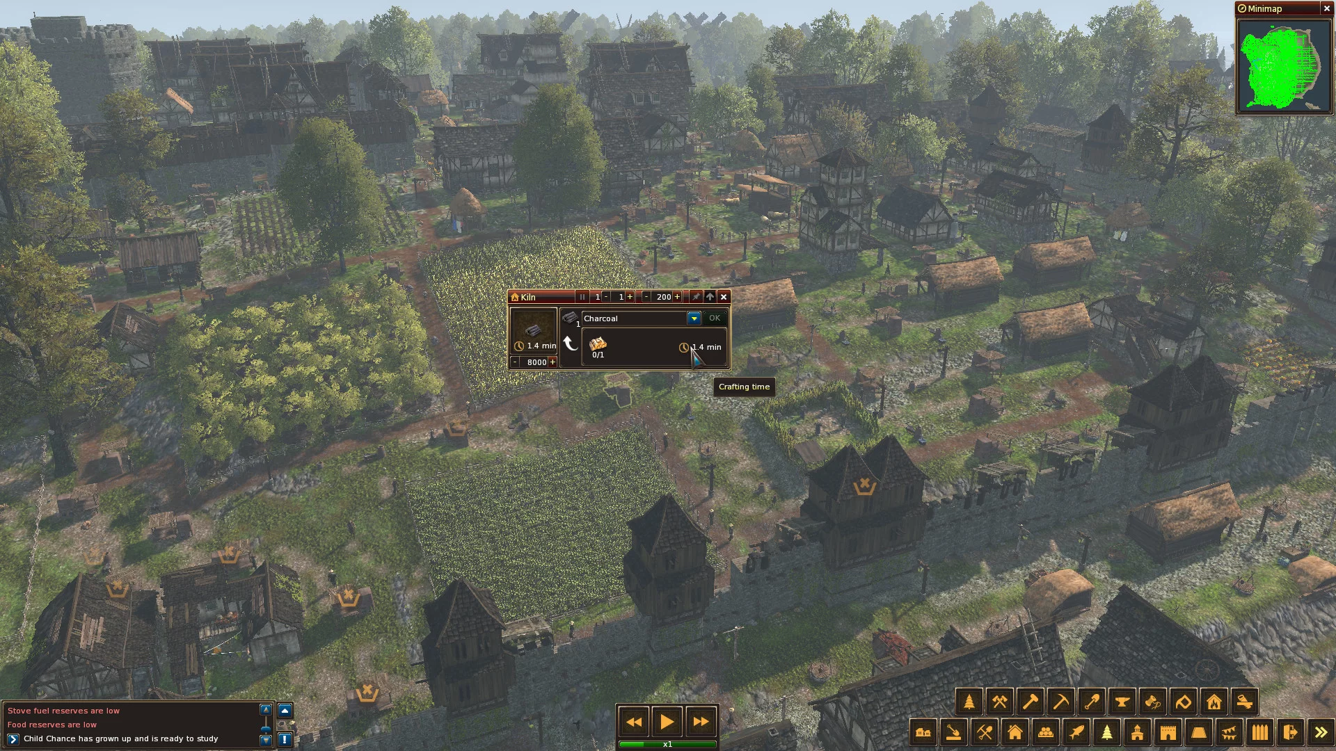 Изображение игры: Life is Feudal: Forest Village