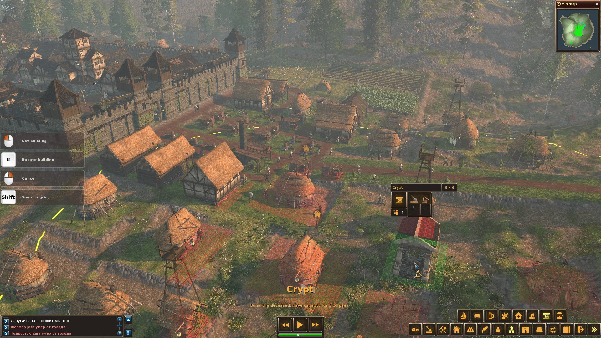 Изображение игры: Life is Feudal: Forest Village