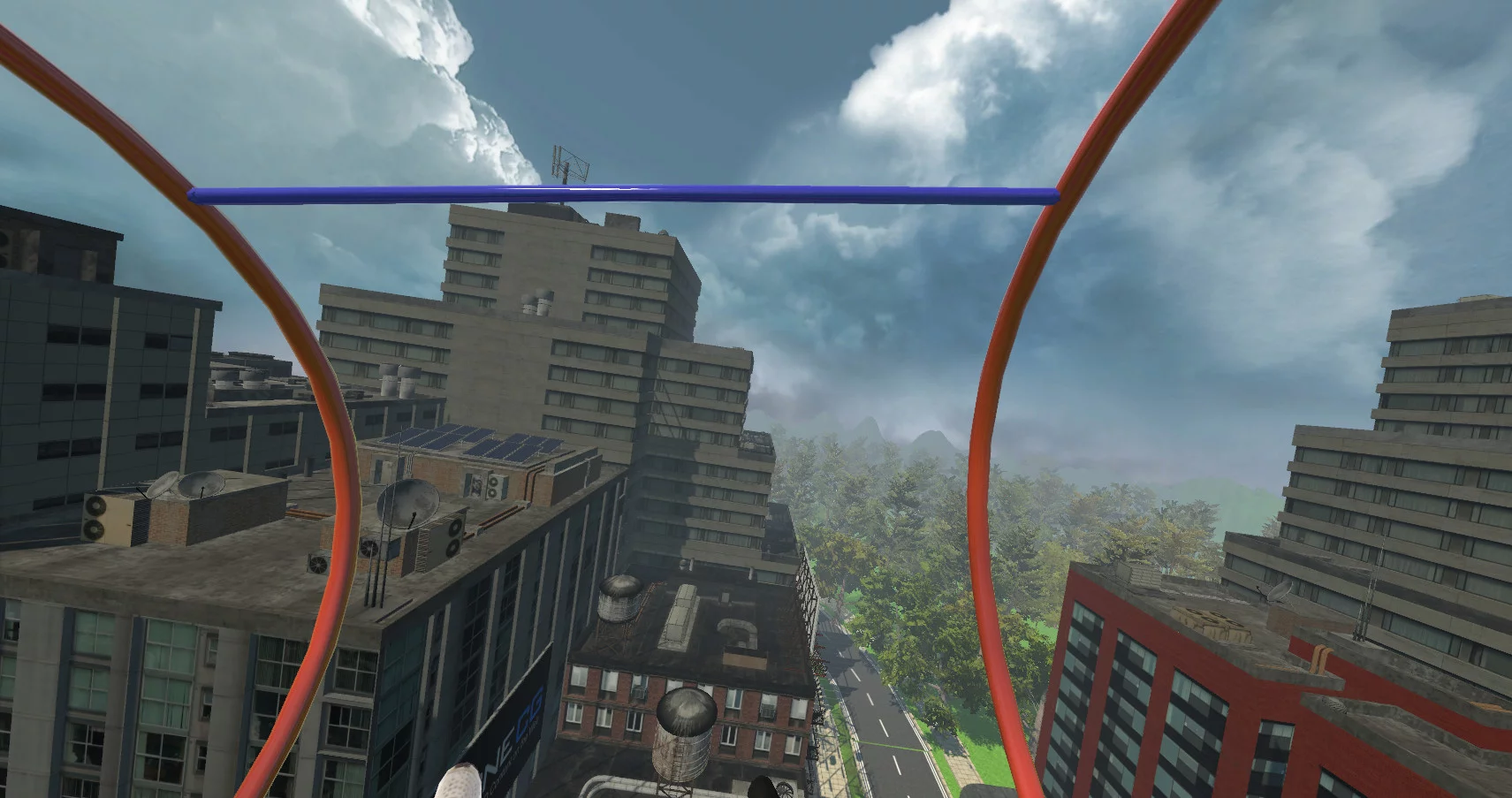 Изображение игры: The Slingshot VR