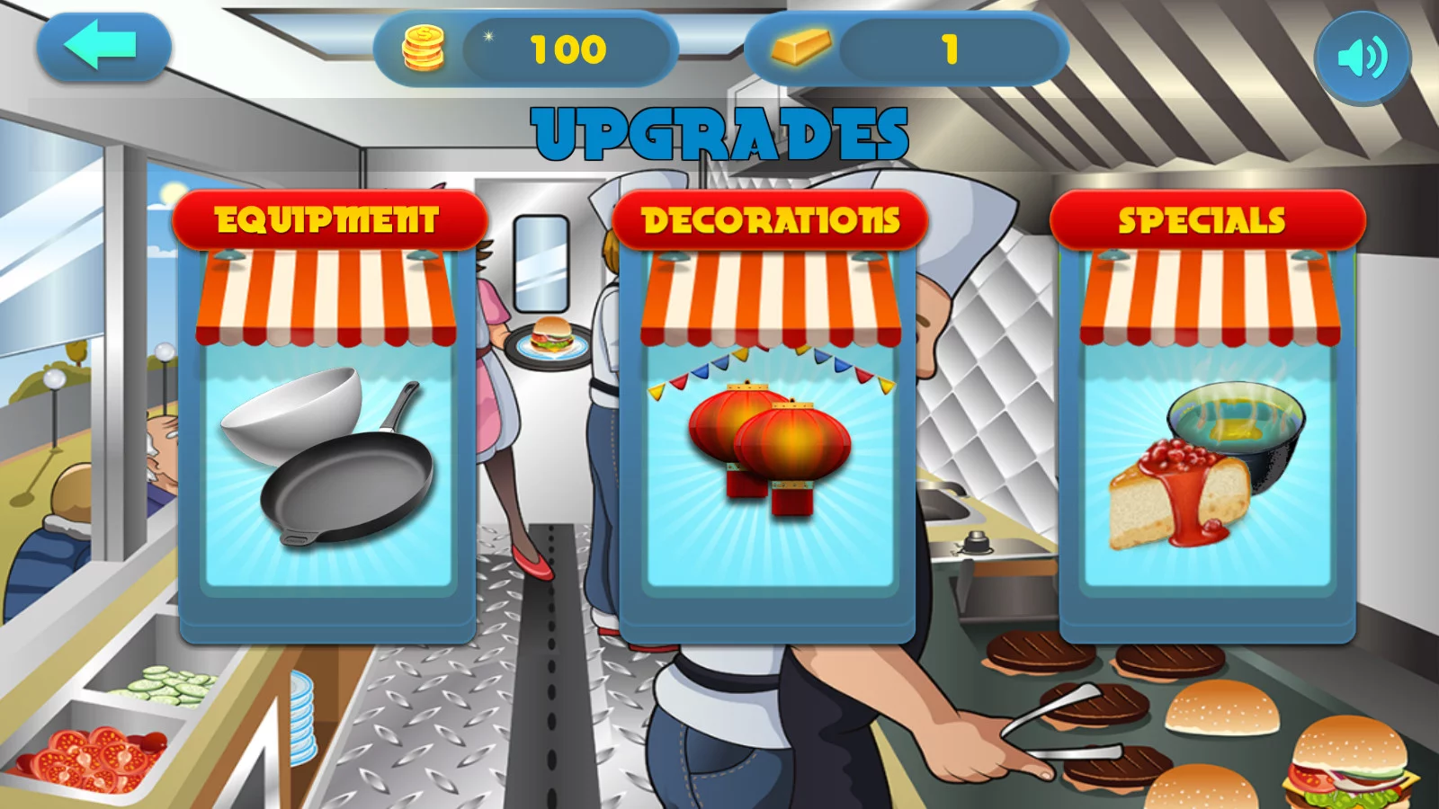 Изображение игры: Fabulous Food Truck