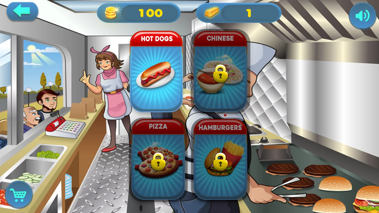 Изображение игры: Fabulous Food Truck