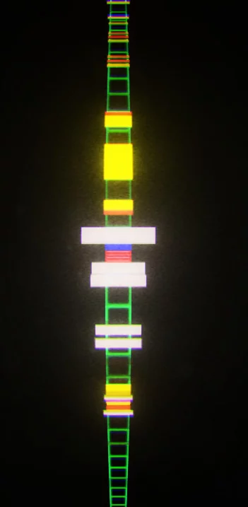 Изображение игры: Wrong Dimension - The One Dimensional Platformer