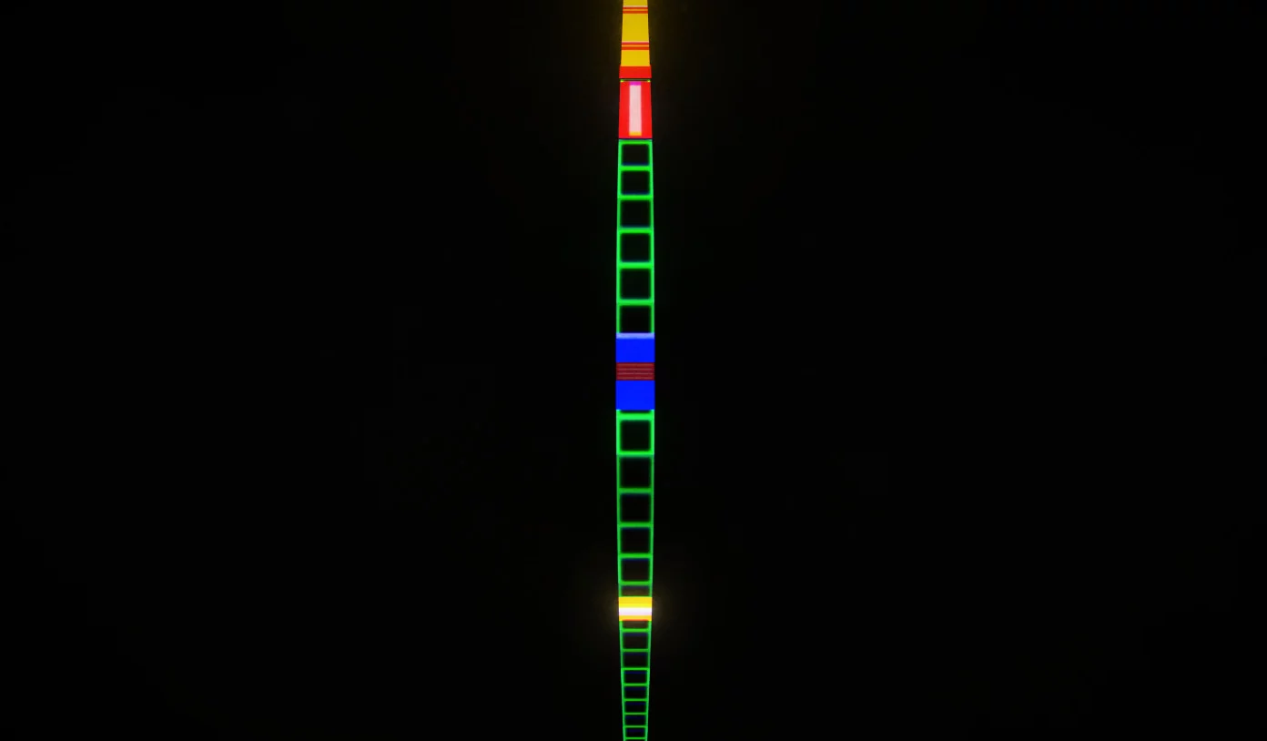 Изображение игры: Wrong Dimension - The One Dimensional Platformer