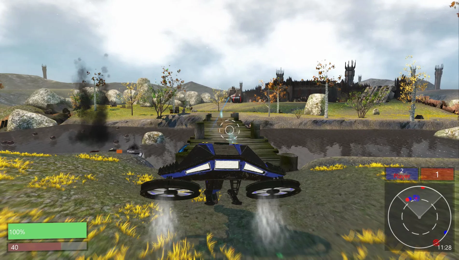 Изображение игры: Project Hovercraft
