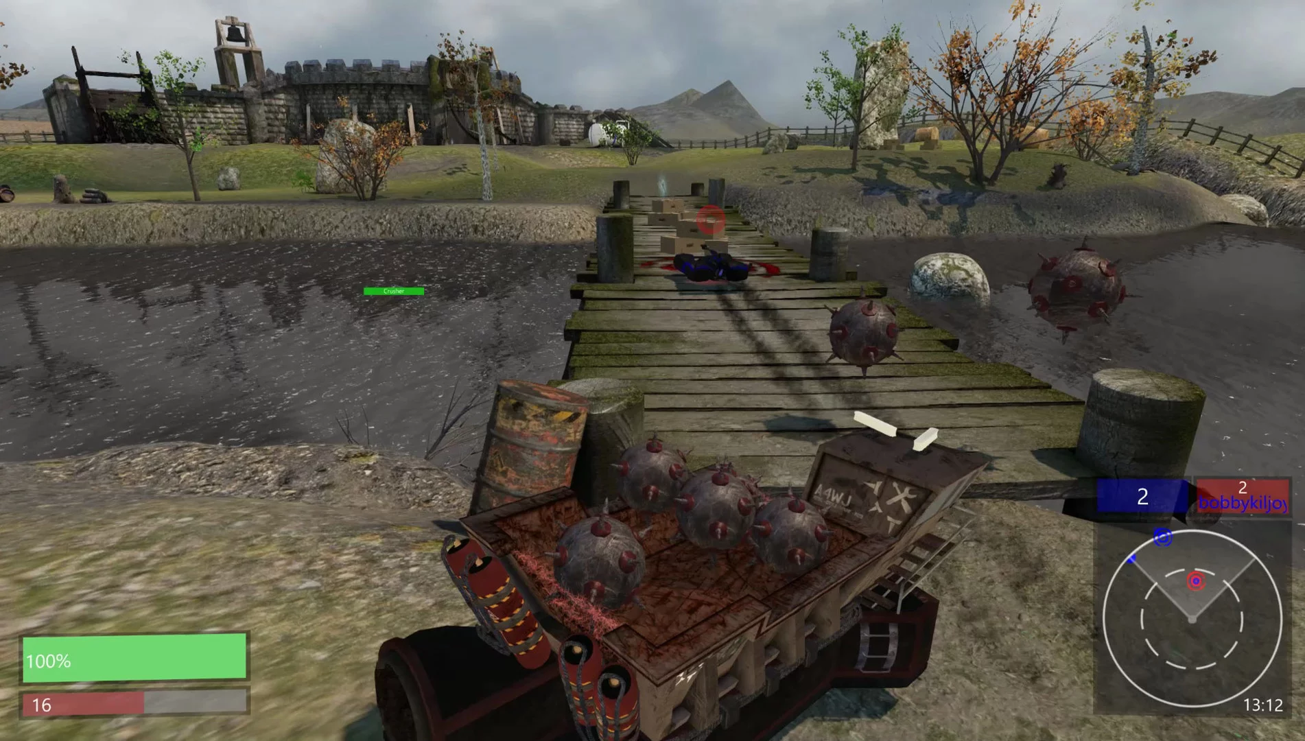 Изображение игры: Project Hovercraft