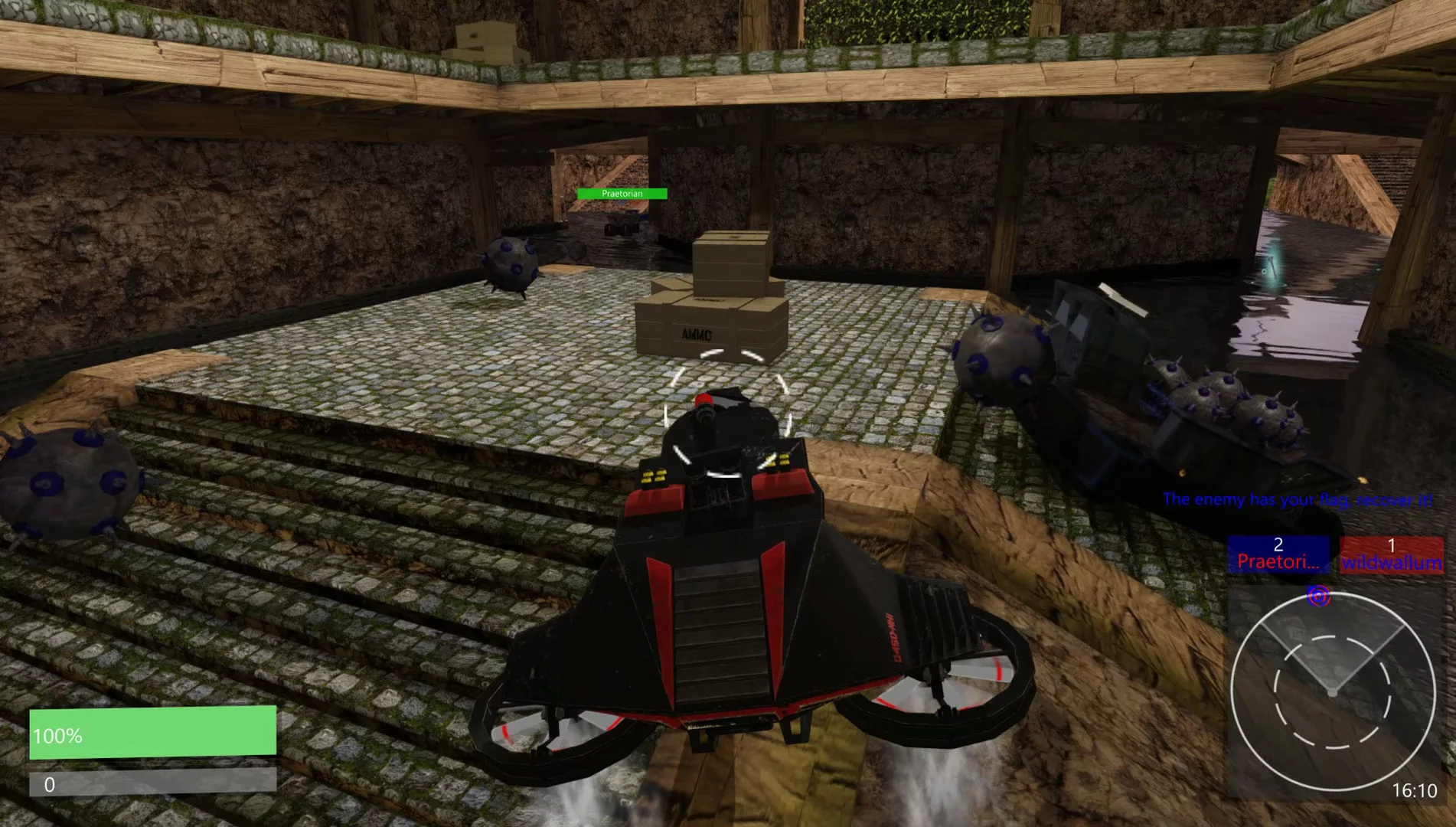 Изображение игры: Project Hovercraft