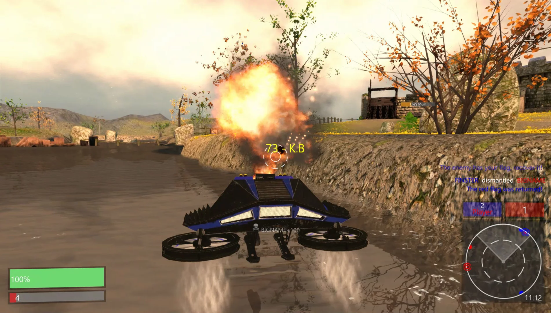 Изображение игры: Project Hovercraft