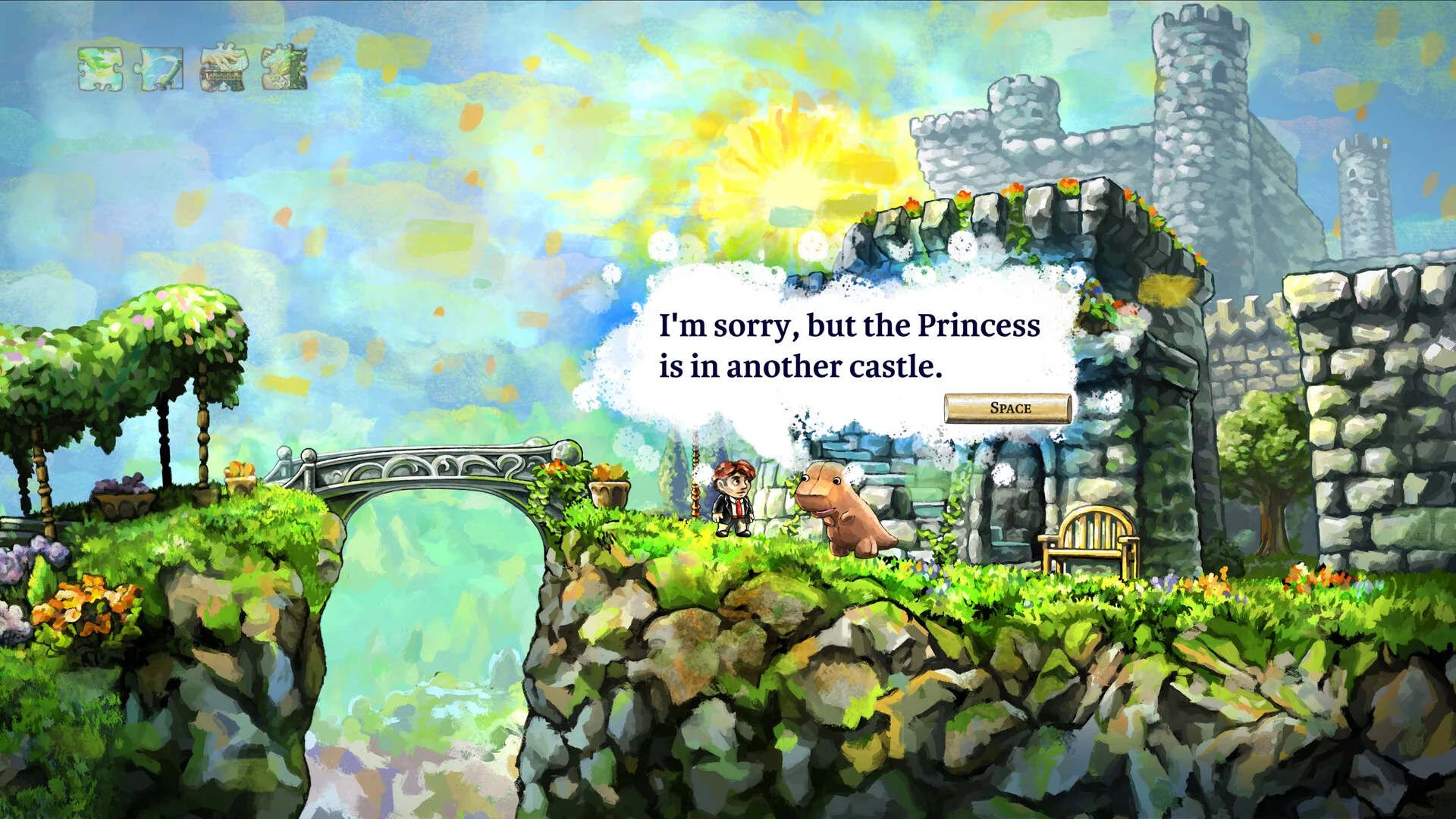 Изображение игры: Braid, Anniversary Edition