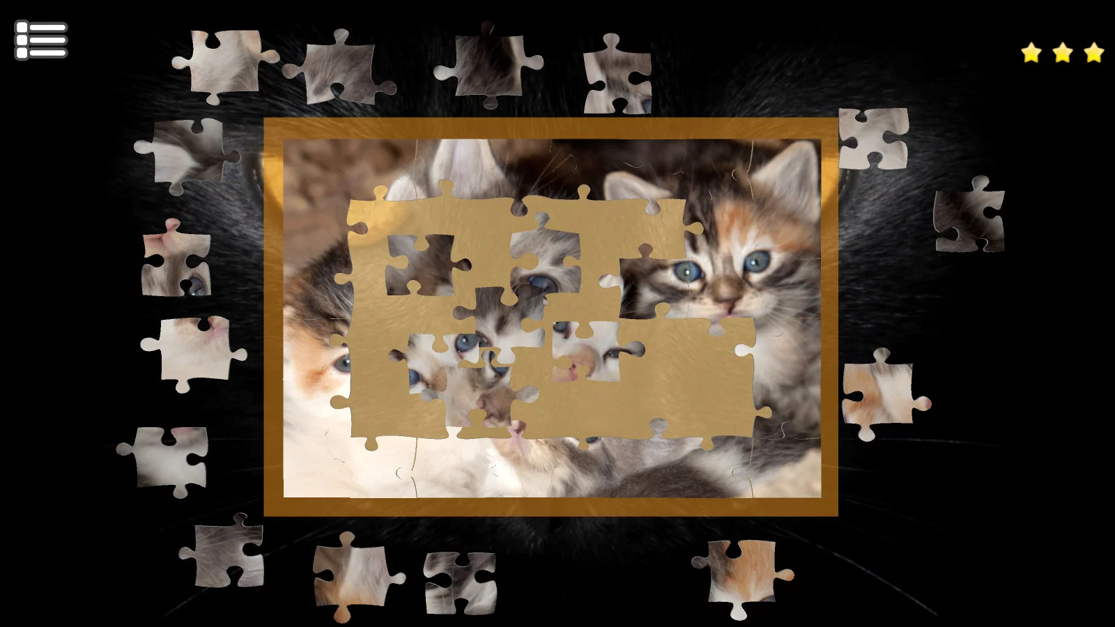 Изображение игры: Kitty Cat: Jigsaw Puzzles