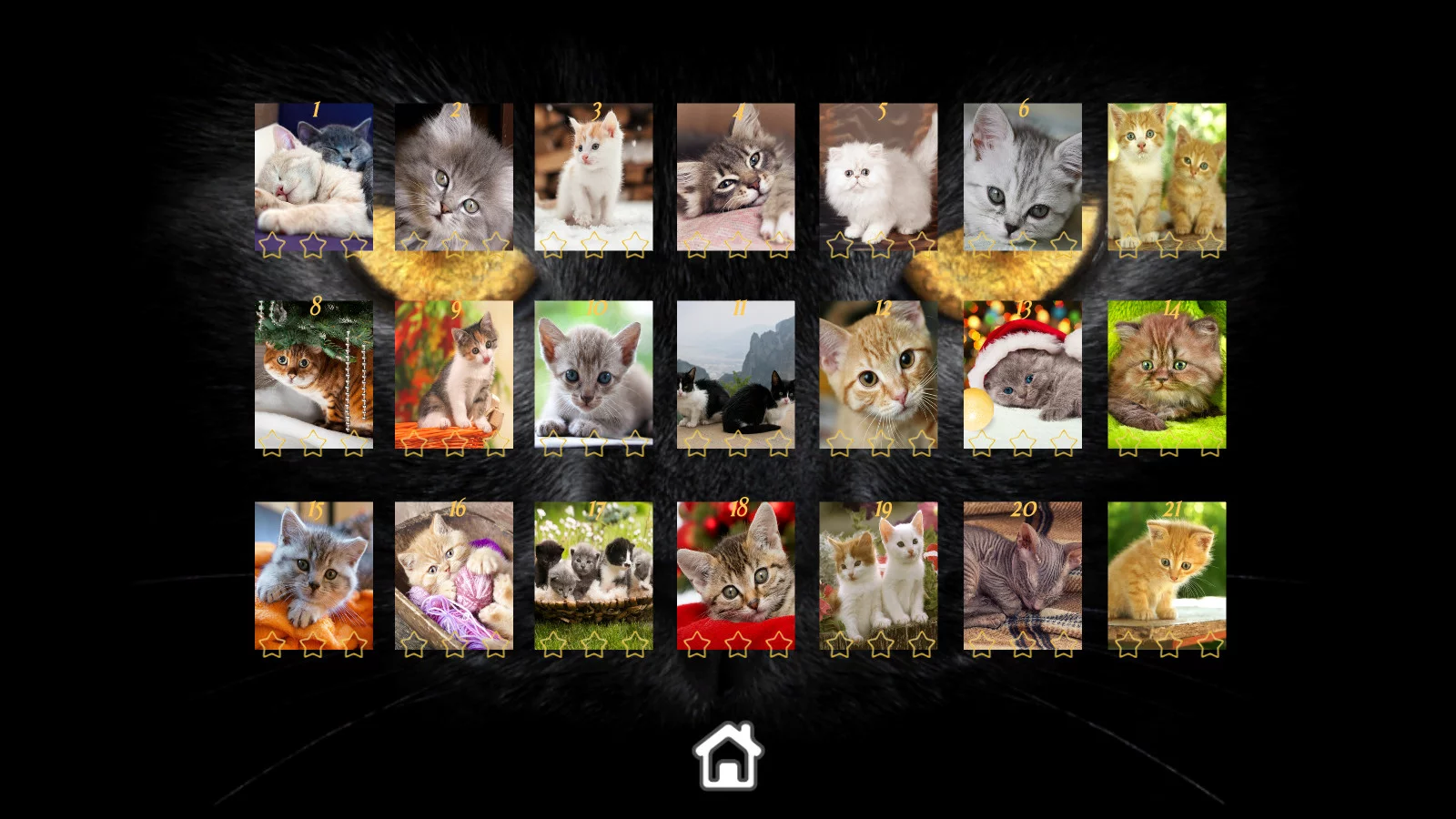 Изображение игры: Kitty Cat: Jigsaw Puzzles