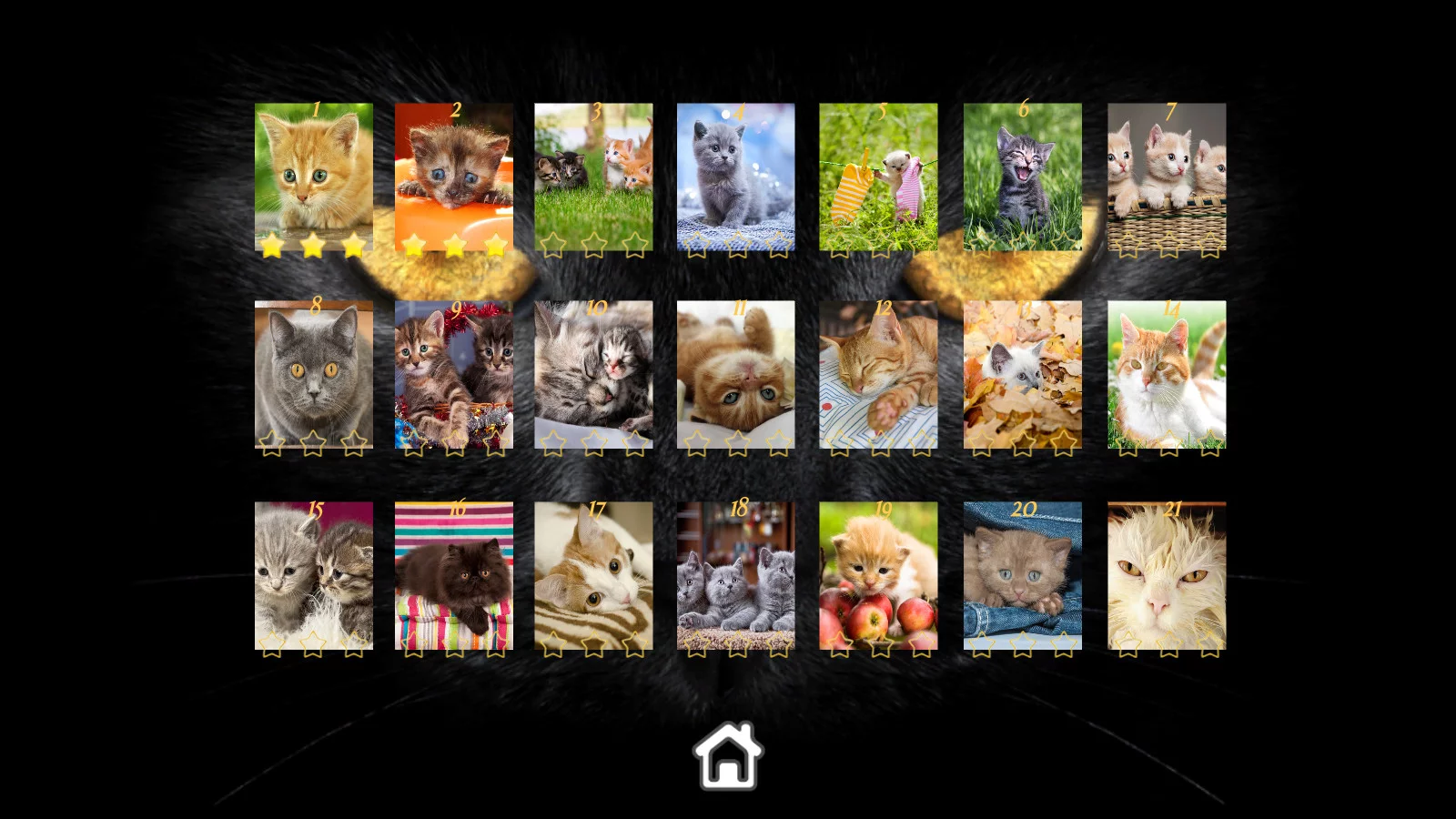 Изображение игры: Kitty Cat: Jigsaw Puzzles