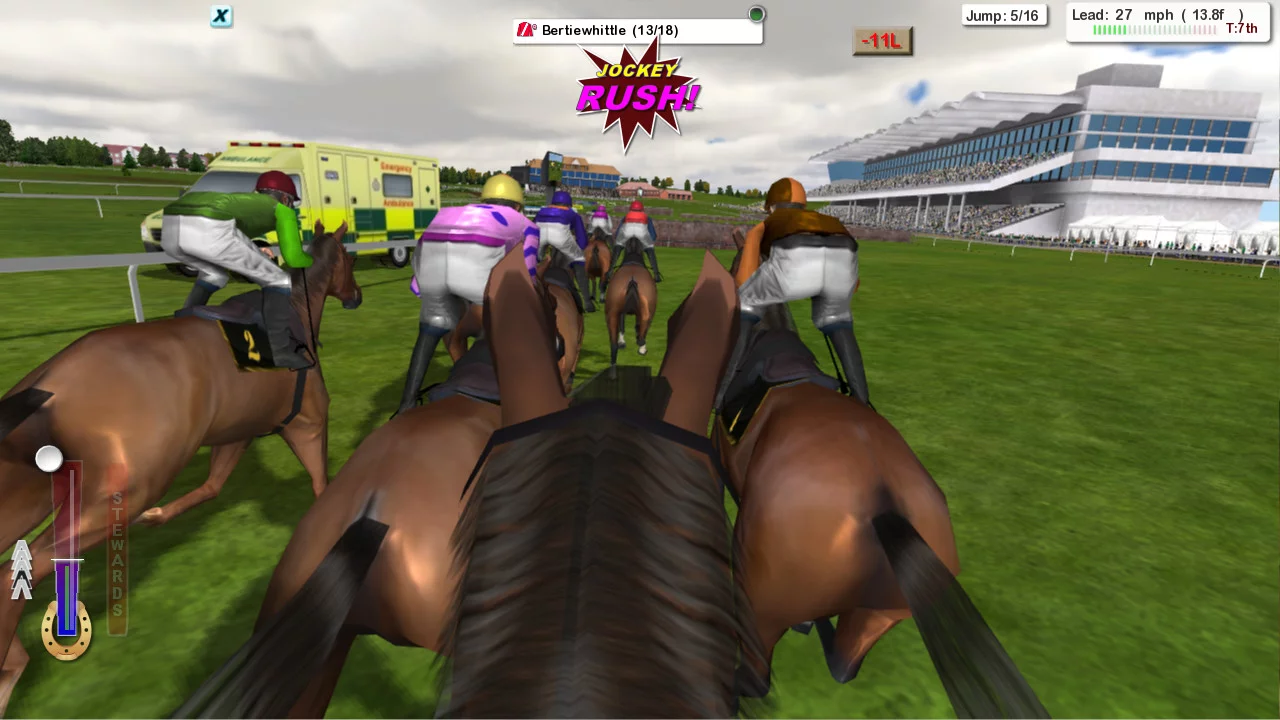 Изображение игры: Jockey Rush