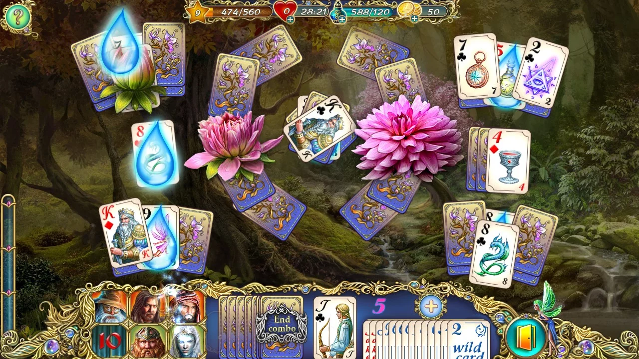 Изображение игры: Emerland Solitaire: Endless Journey