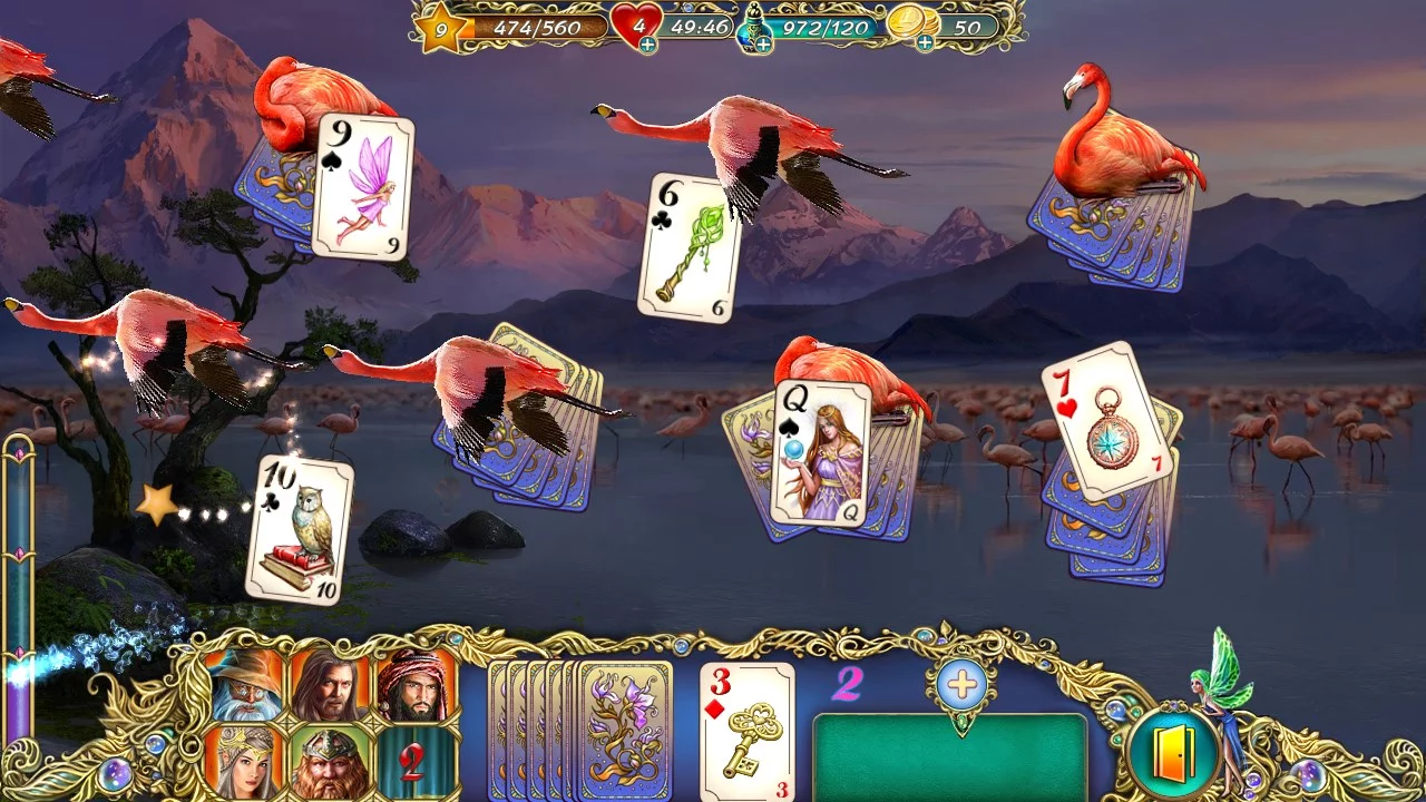 Изображение игры: Emerland Solitaire: Endless Journey