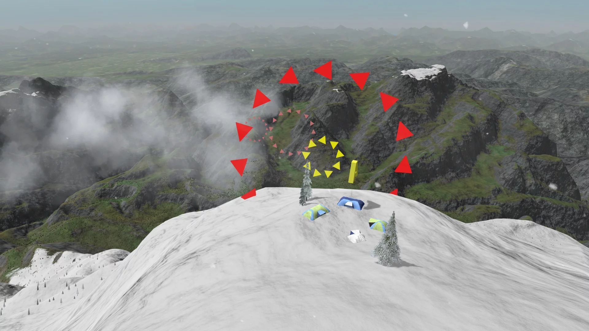 Изображение игры: Mount Wingsuit