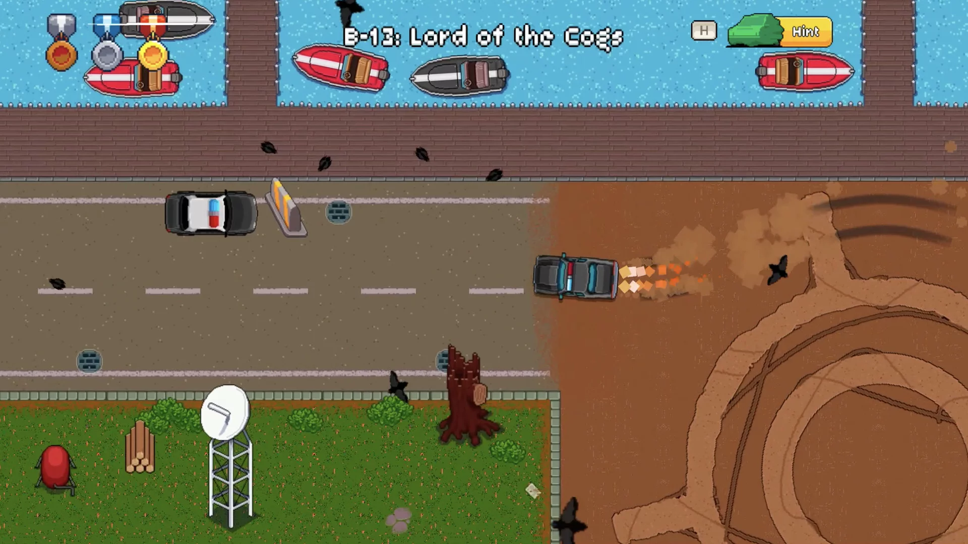 Изображение игры: DCR: Drive.Crash.Repeat