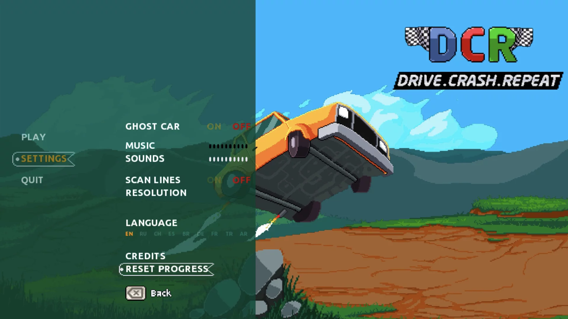 Изображение игры: DCR: Drive.Crash.Repeat