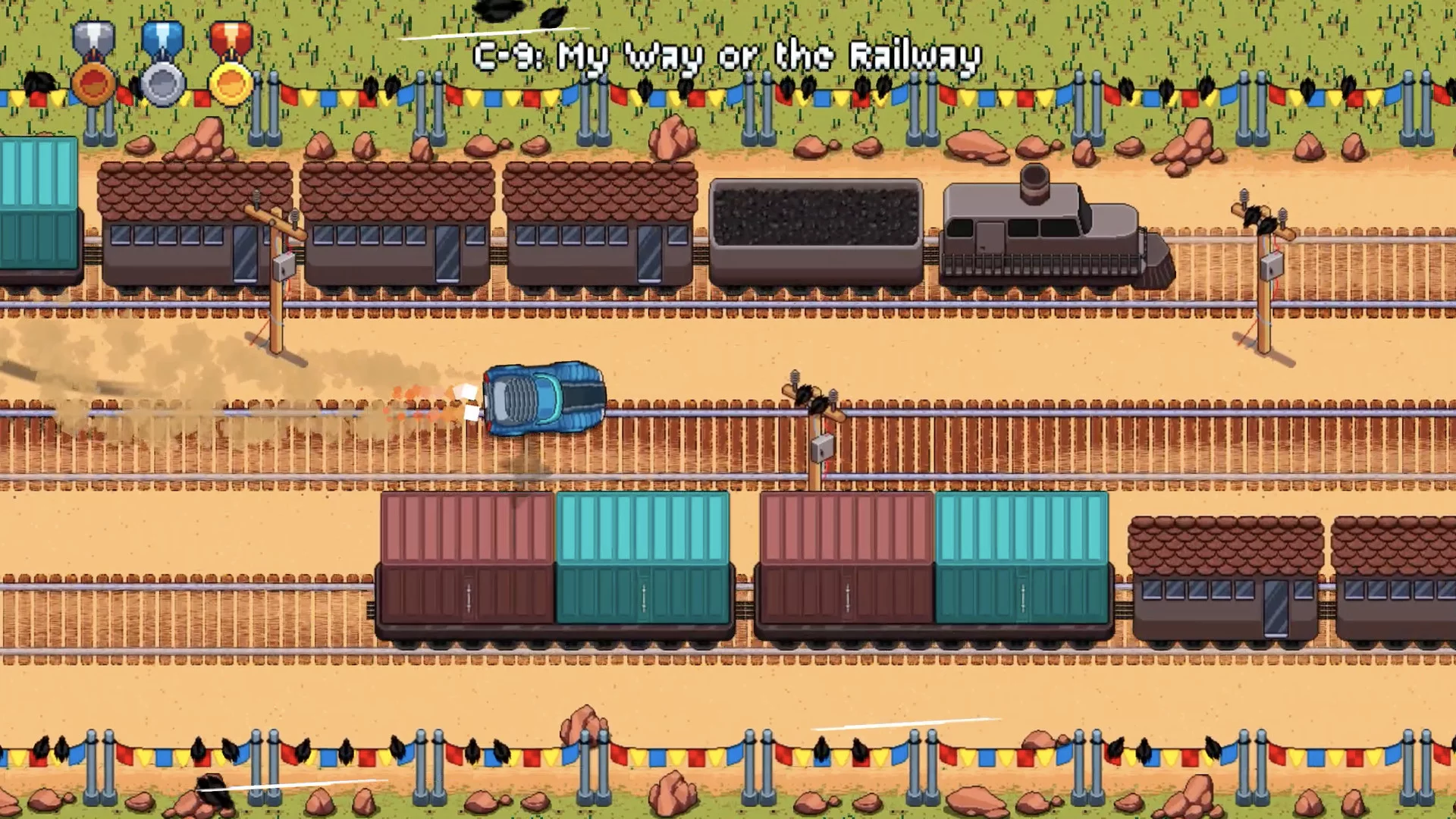 Изображение игры: DCR: Drive.Crash.Repeat