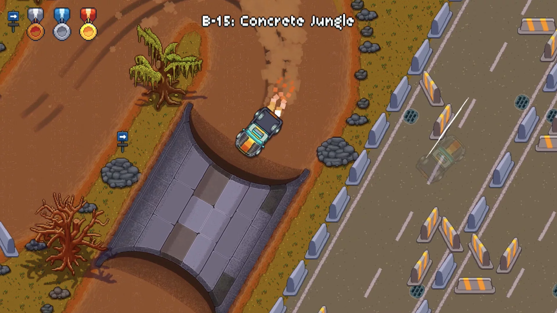 Изображение игры: DCR: Drive.Crash.Repeat