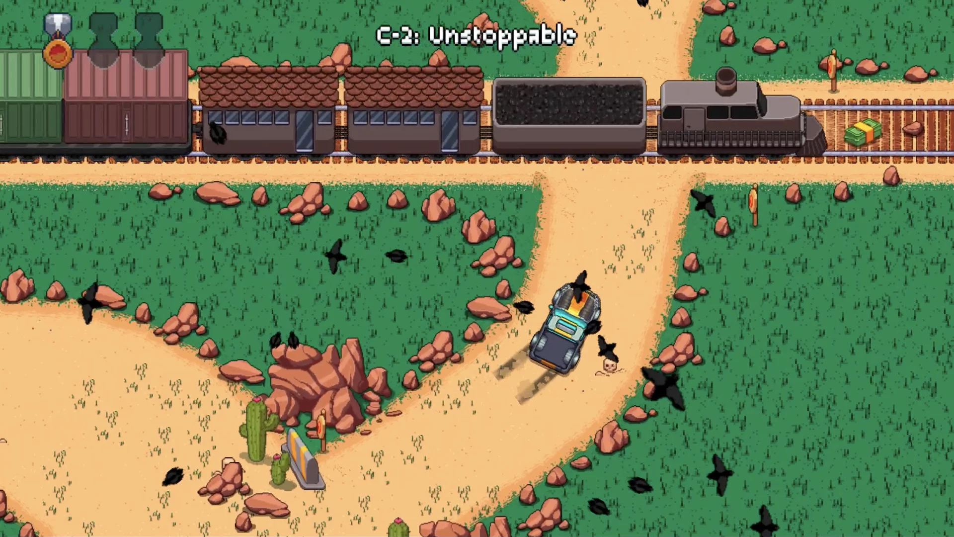 Изображение игры: DCR: Drive.Crash.Repeat