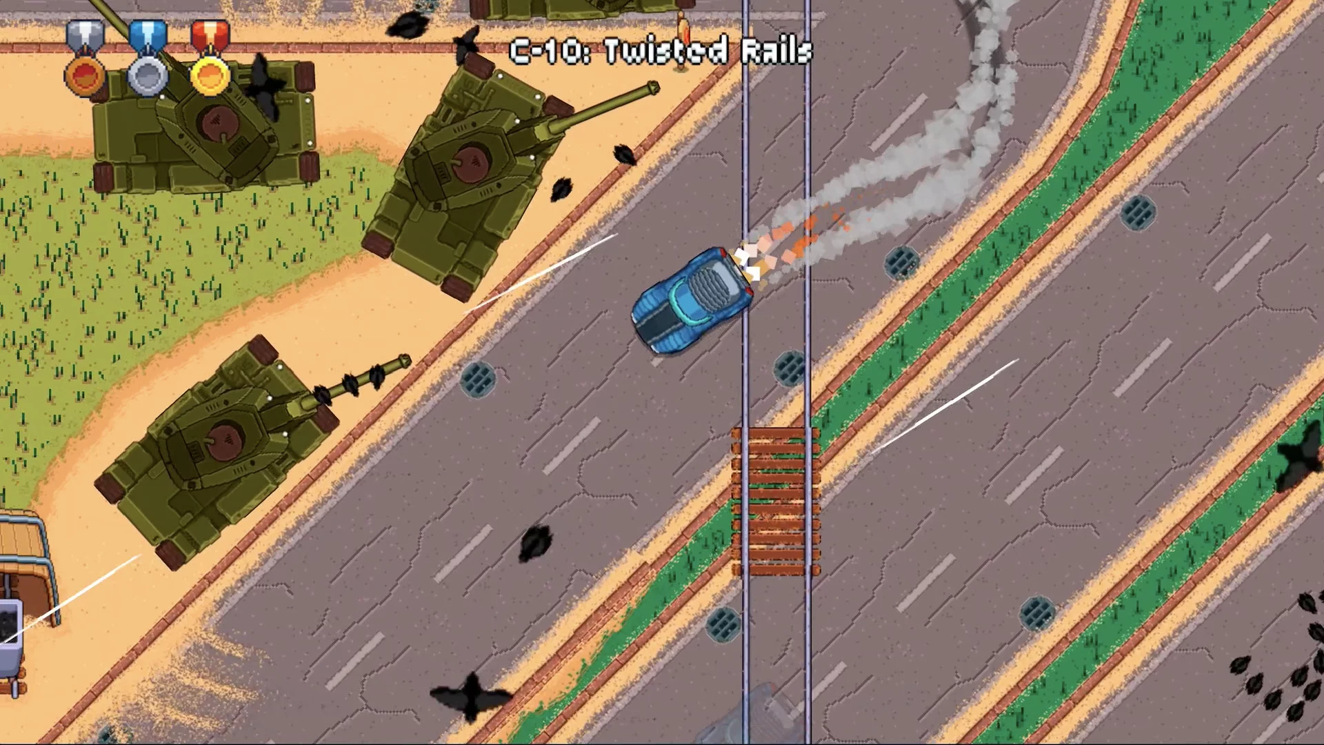 Изображение игры: DCR: Drive.Crash.Repeat