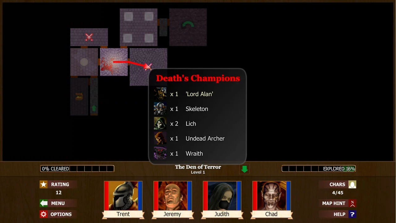 Изображение игры: Monsters' Den: Book of Dread