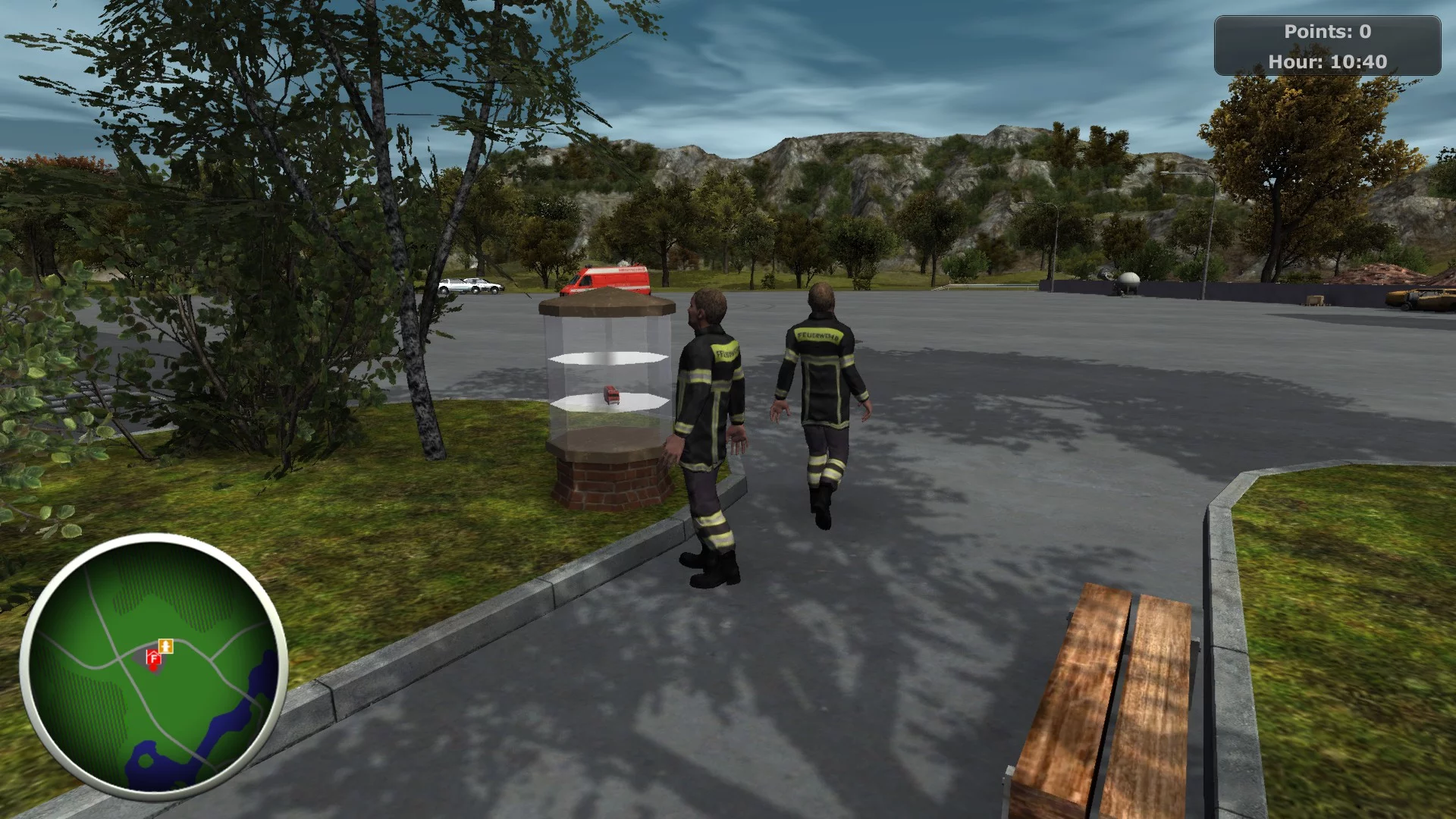 Изображение игры: Firefighters - The Simulation