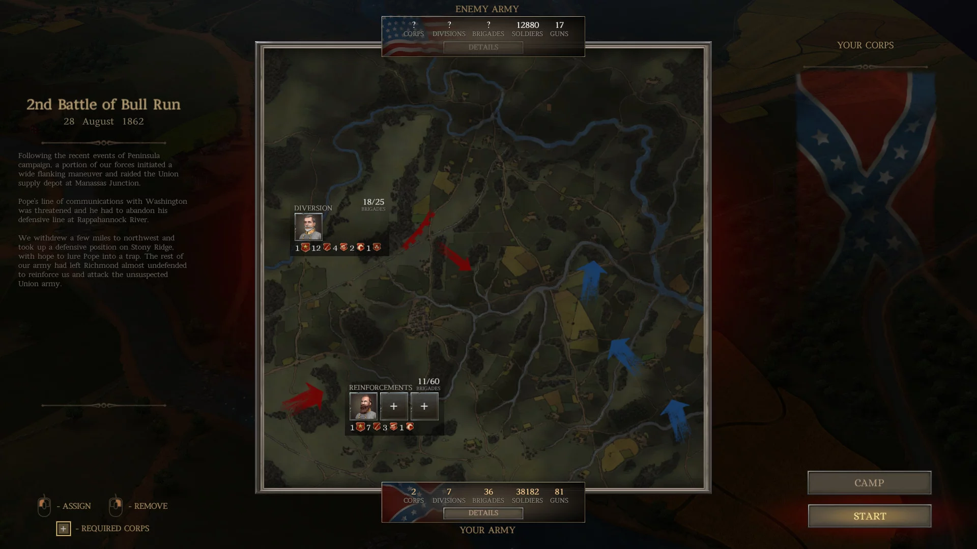 Изображение игры: Ultimate General: Civil War