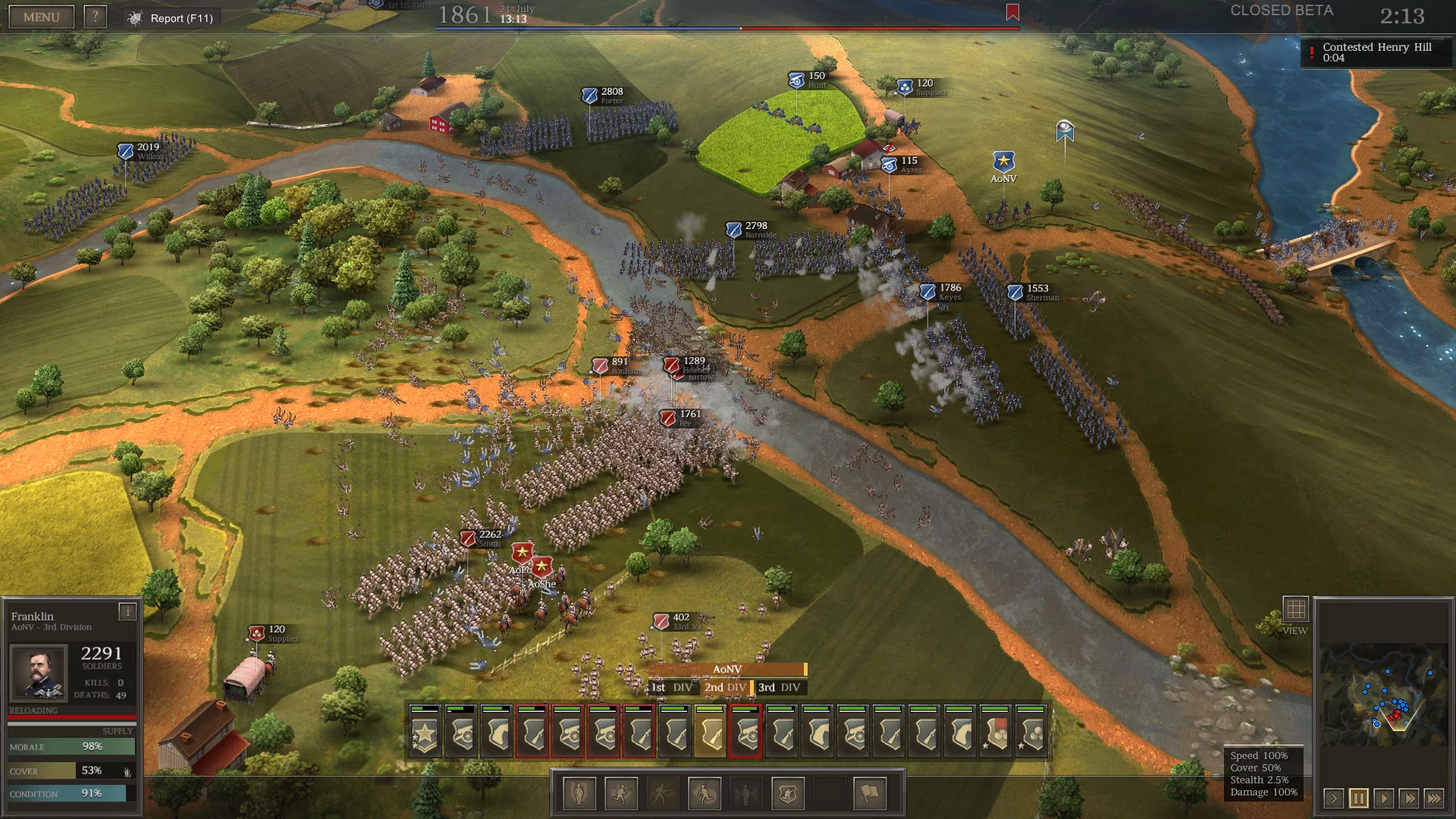 Изображение игры: Ultimate General: Civil War