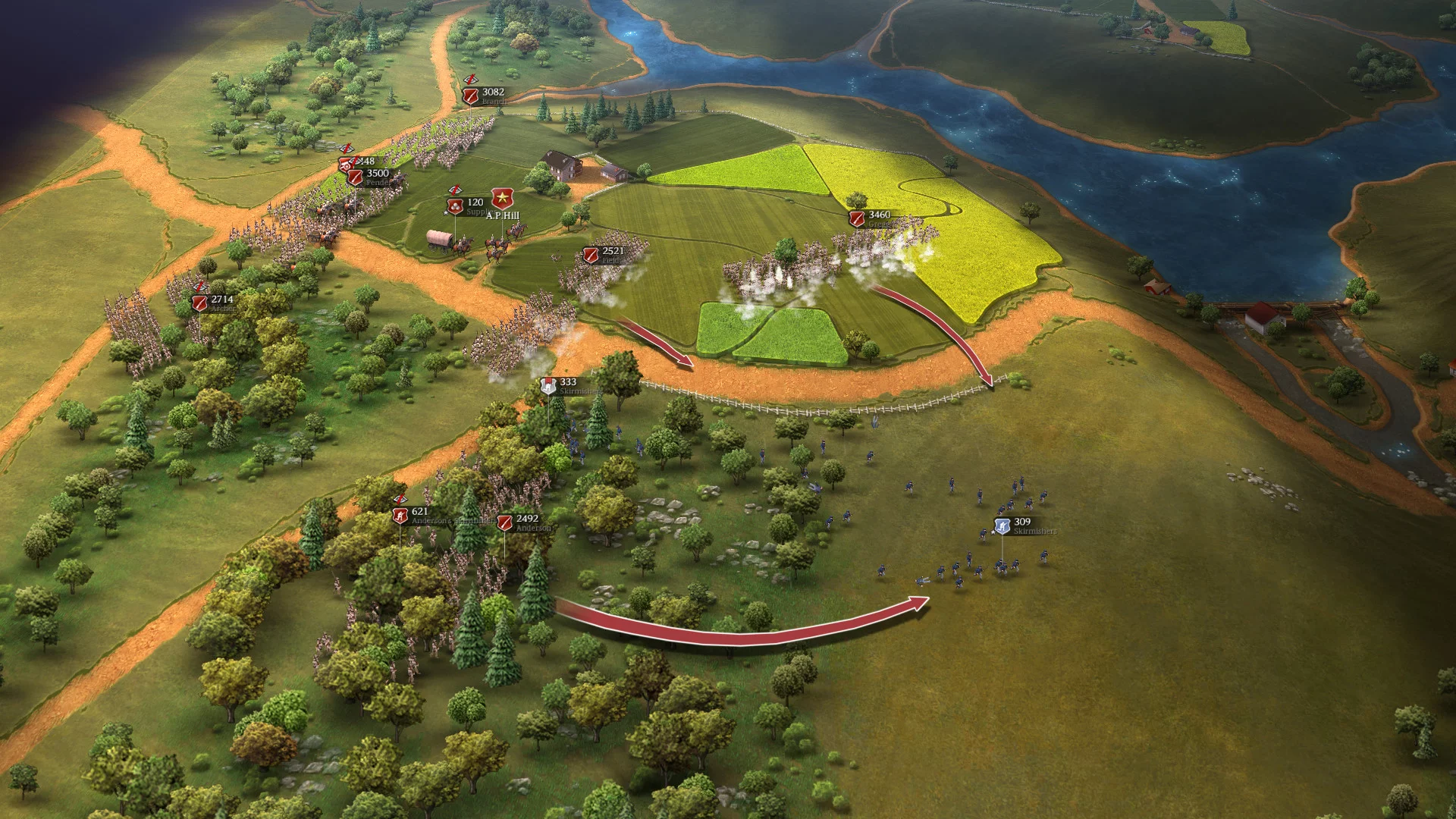 Изображение игры: Ultimate General: Civil War