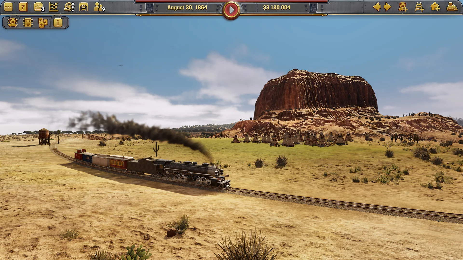 Изображение игры: Railway Empire